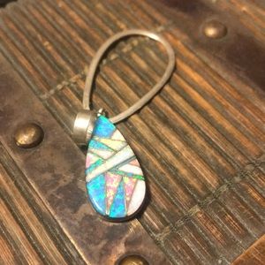 Sterling silver turquoise pendant